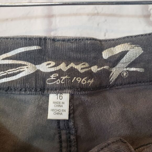 SEVEN7 Ultra High Rise Skinny Corduroys - Picture 4 of 7